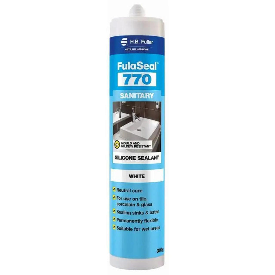 H.B FULLER 770 SANITARY WHITE  300GX20 - 15019125