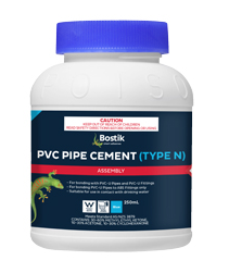BOSTIK PVC PIPE CEMENT TYPE N BLUE 250ML