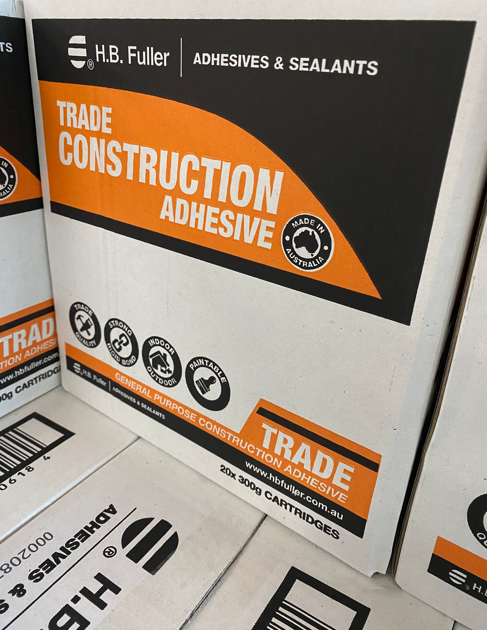 FULLERTRADE CONSTRUCTION ADHESIVE 300GX20 BOX