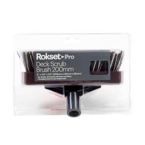 ROKSET PRO DECKNG SCRUB BRUSH 200MM