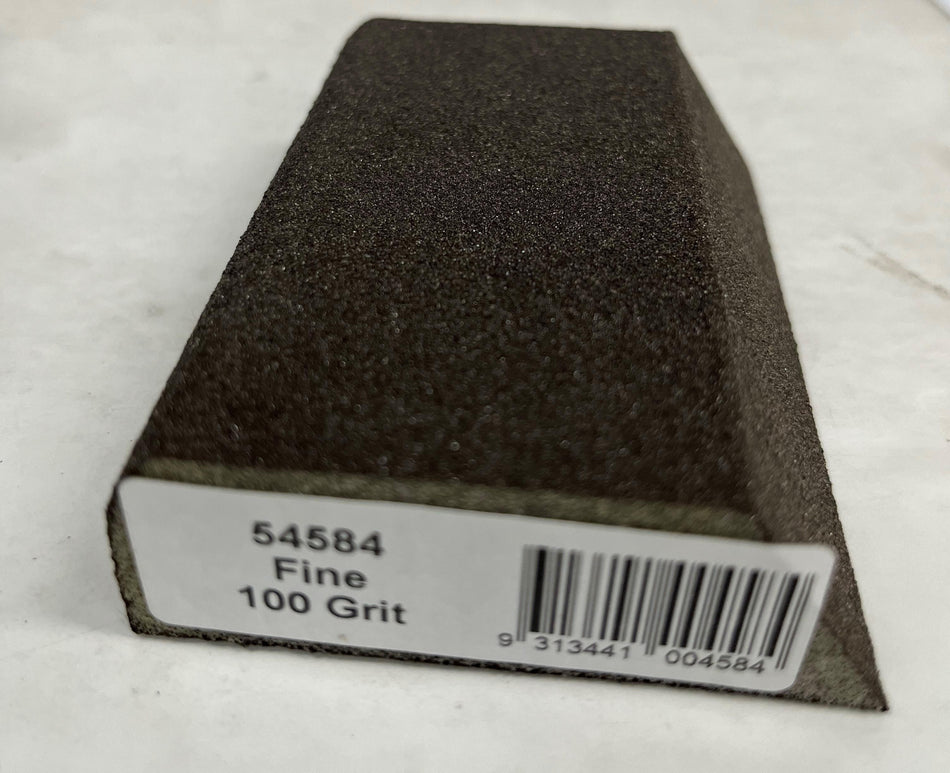 SEQUENCE PRO BEVELLED FOAM SANDING BLOCK FINE 98X69X26MM