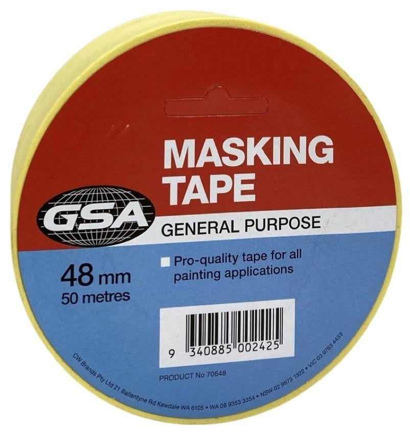 GSA MASKING TAPE 48MM X 50MTR