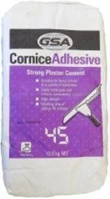GSA CORNICE ADHESIVE 45MIN 10KG