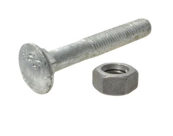 CUP BOLTS & NUTS  GAL  16MMX180MM