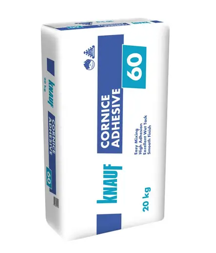 KNAUF CORNICE ADHESIVE 60MIN 20KG